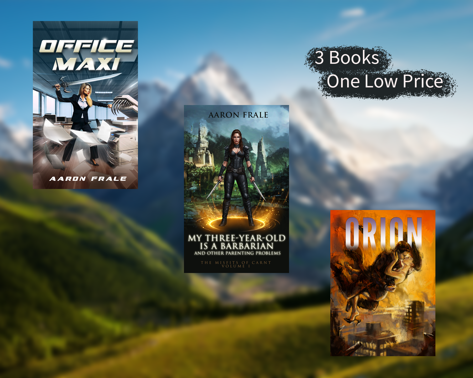 Office Maxi 3 Book Bundle Covers